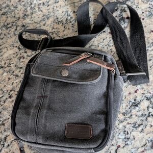 Charcoal Crossbody Bag